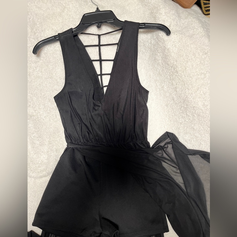 Charlotte Russe Women’s Black dress/shorts.